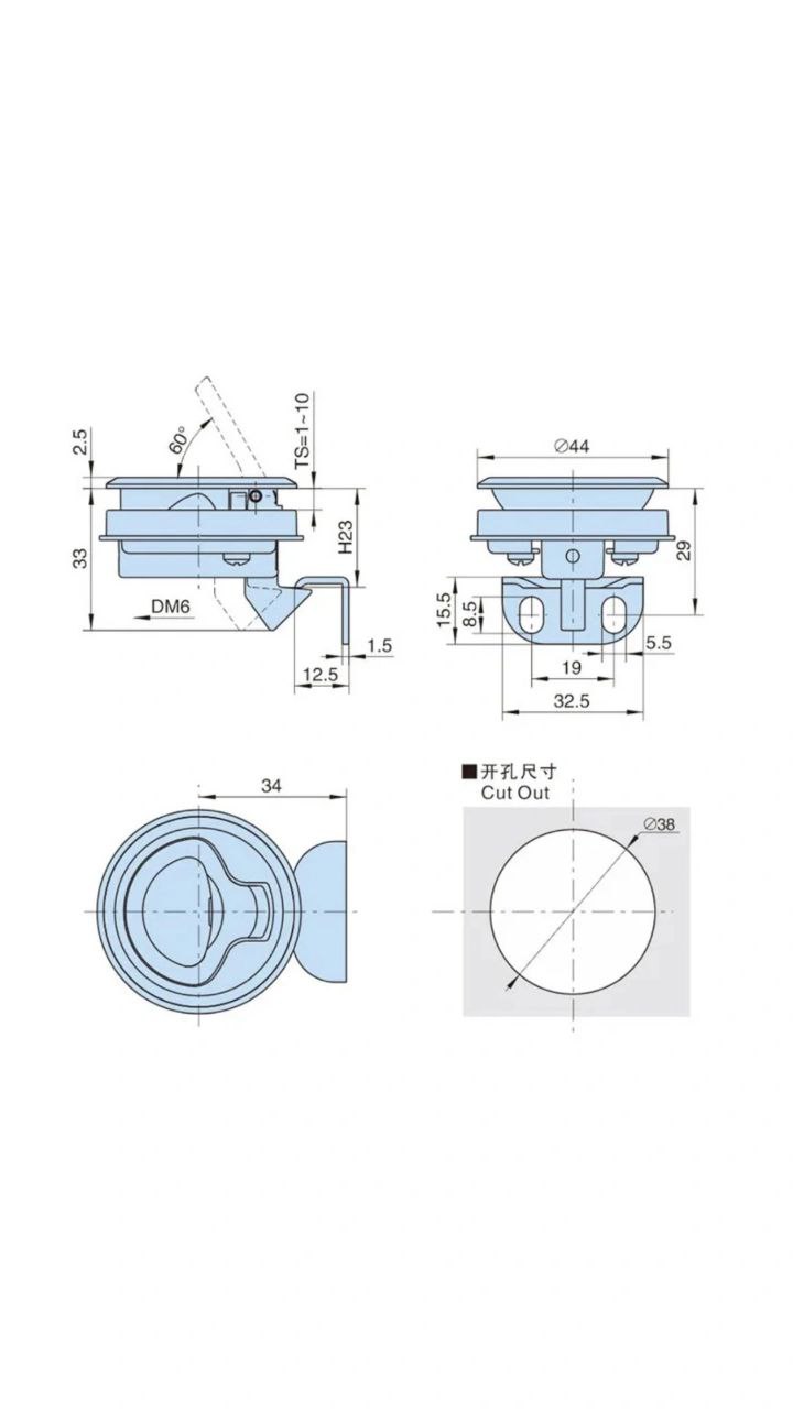 قفل اهرمی یا قفل آمبولانسی